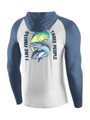 I Like Fishing And Maybe 3 People UPF Hoodie