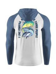 I Like Fishing And Maybe 3 People UPF Hoodie