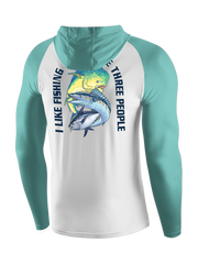 I Like Fishing And Maybe 3 People UPF Hoodie
