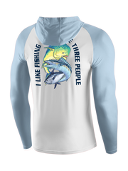 I Like Fishing And Maybe 3 People UPF Hoodie