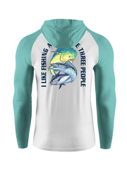 I Like Fishing And Maybe 3 People UPF Hoodie