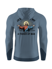 Jesus Made Me a Fisher of Men UPF Hoodie