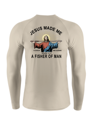 Jesus Made Me a Fisher of Men UPF Long Sleeve