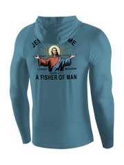 Jesus Made Me a Fisher of Men UPF Hoodie