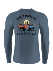 Jesus Made Me a Fisher of Men UPF Long Sleeve