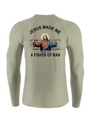 Jesus Made Me a Fisher of Men UPF Long Sleeve