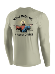 Jesus Made Me a Fisher of Men UPF Long Sleeve
