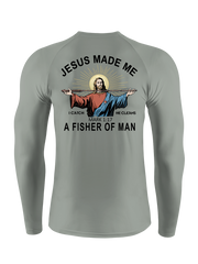 Jesus Made Me a Fisher of Men UPF Long Sleeve