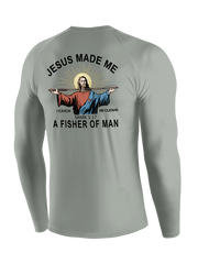 Jesus Made Me a Fisher of Men UPF Long Sleeve