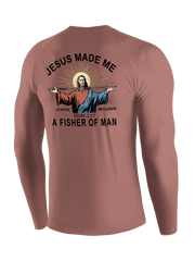 Jesus Made Me a Fisher of Men UPF Long Sleeve