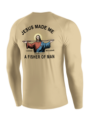 Jesus Made Me a Fisher of Men UPF Long Sleeve