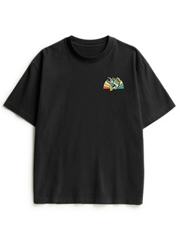 Hooked on the Reel Life Unisex Heavyweight Cotton T-Shirt