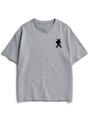 Bigfoot Loves Trout Unisex Heavyweight Cotton T-Shirt