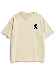 Bigfoot Loves Trout Unisex Heavyweight Cotton T-Shirt