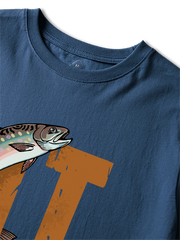 I'm Going Fishing Humor Unisex Classic Cotton Tee