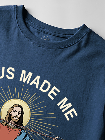 Jesus Made Me a Fisher of Men Unisex Classic Cotton Tee