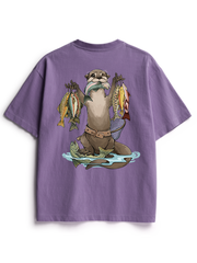 I Fish and I Win Unisex Heavyweight Cotton T-Shirt
