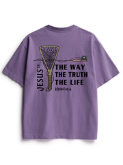 Fishing for Truth Unisex Heavyweight Cotton T-Shirt