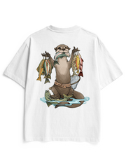 I Fish and I Win Unisex Heavyweight Cotton T-Shirt