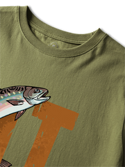 I'm Going Fishing Humor Unisex Classic Cotton Tee