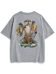 I Fish and I Win Unisex Heavyweight Cotton T-Shirt