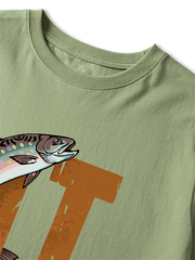 I'm Going Fishing Humor Unisex Classic Cotton Tee
