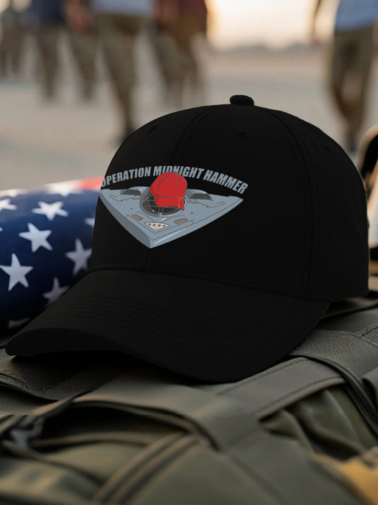 Unisex Operation Midnight Hammer Print Hat