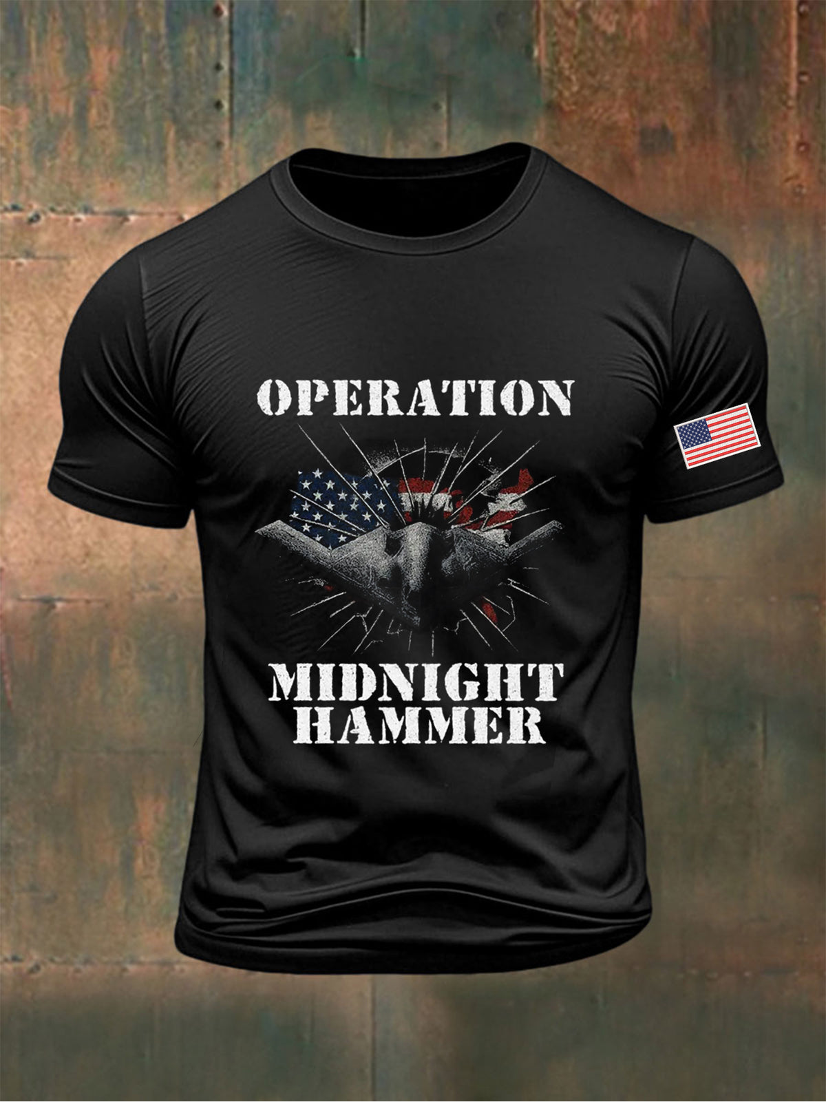 Men's Midnight Hammer B-2 Spirit Printed T-shirt