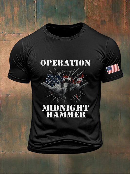 Men's Midnight Hammer B-2 Spirit Printed T-shirt