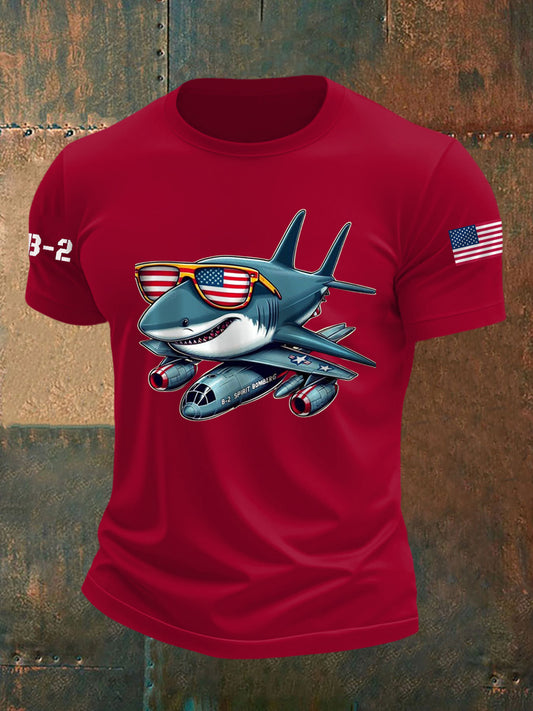 Men's B-2 Spirit Air Force short sleeve shirt