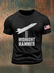 Men's Midnight Hammer B-2 Spirit Printed T-shirt