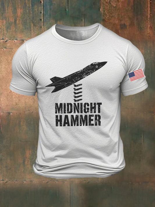 Men's Midnight Hammer B-2 Spirit Printed T-shirt