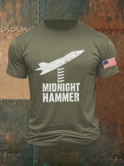 Men's Midnight Hammer B-2 Spirit Printed T-shirt