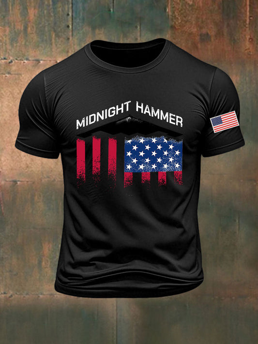 Men's Midnight Hammer B-2 Spirit Printed T-shirt