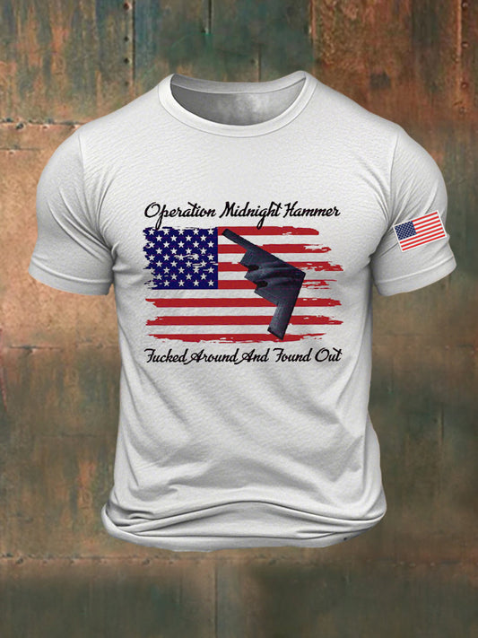 Men's Midnight Hammer B-2 Spirit Printed T-shirt