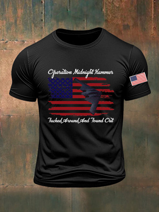 Men's Midnight Hammer B-2 Spirit Printed T-shirt