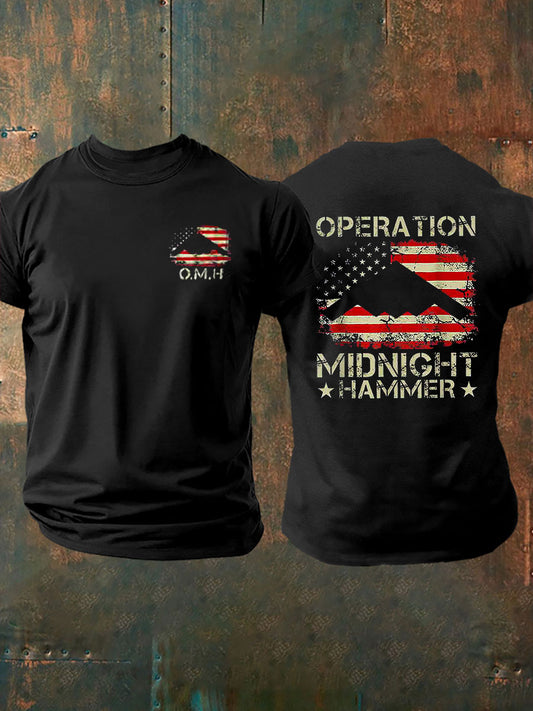 Men's Midnight Hammer B-2 Spirit Printed T-shirt
