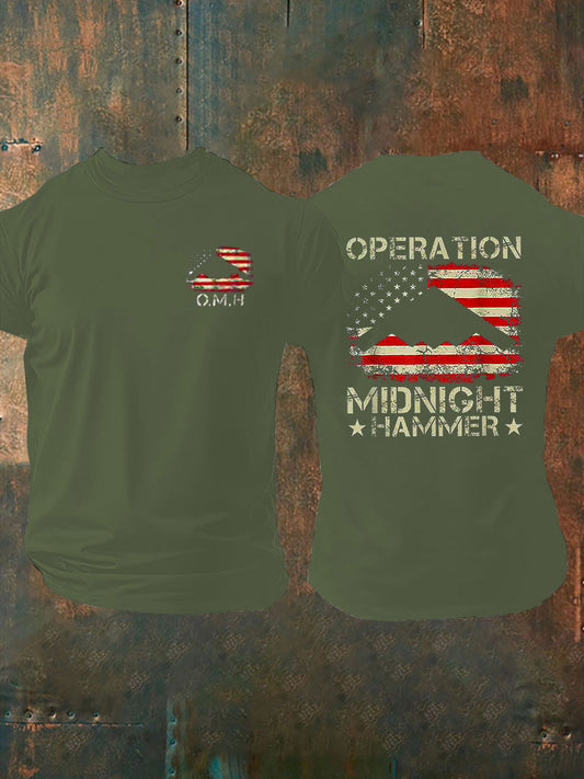 Men's Midnight Hammer B-2 Spirit Printed T-shirt