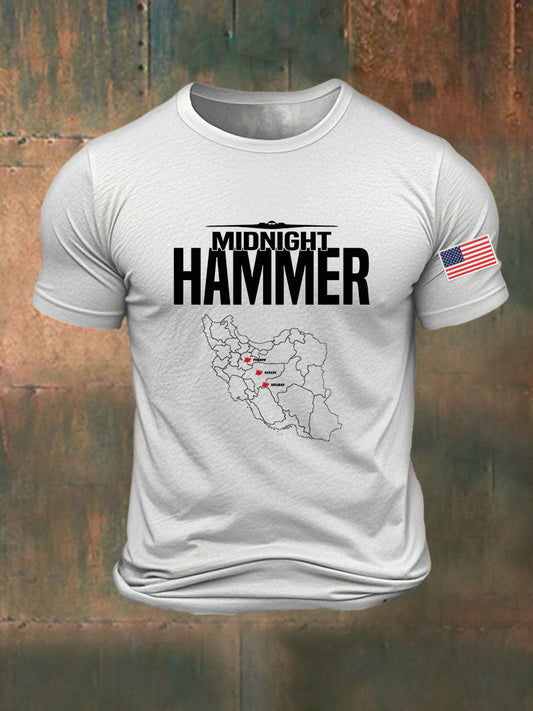 Men's Midnight Hammer B-2 Spirit Printed T-shirt