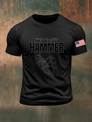 Men's Midnight Hammer B-2 Spirit Printed T-shirt