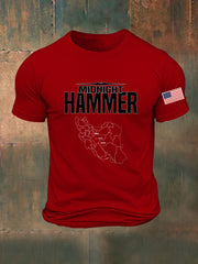 Men's Midnight Hammer B-2 Spirit Printed T-shirt