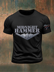 Men's Midnight Hammer Spirit Printed T-shirt