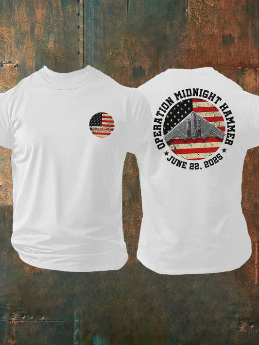 Men's Midnight Hammer B-2 Spirit Printed T-shirt