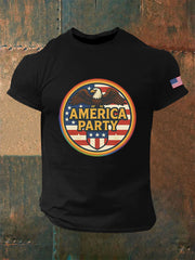 Men's AMP Printed Casual T-Shirt