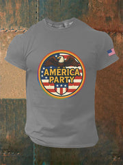 Men's AMP Printed Casual T-Shirt