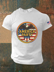 Men's AMP Printed Casual T-Shirt