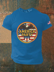 Men's AMP Printed Casual T-Shirt