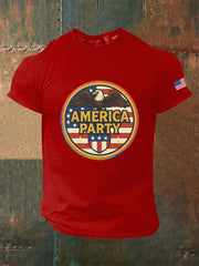 Men's AMP Printed Casual T-Shirt