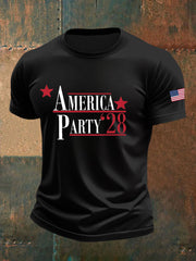 Men's AMP Printed Casual T-Shirt