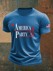 Men's AMP Printed Casual T-Shirt
